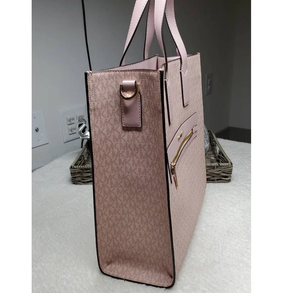 New 🎀 Michael Kors Kenly large Tote Set Ballet Pink color - Picture 2 of 15